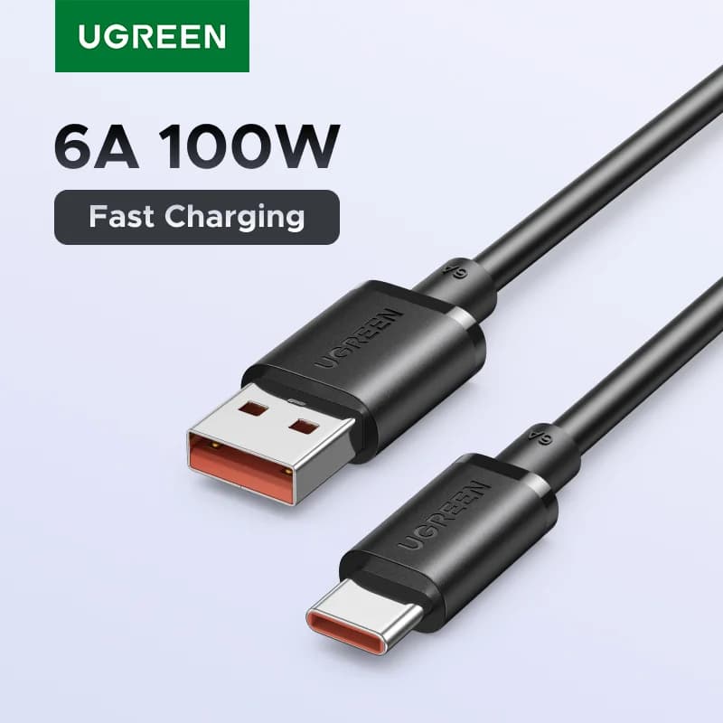 Cabo USB-C de Carregamento Rápido 100W SCP para Huawei e Honor