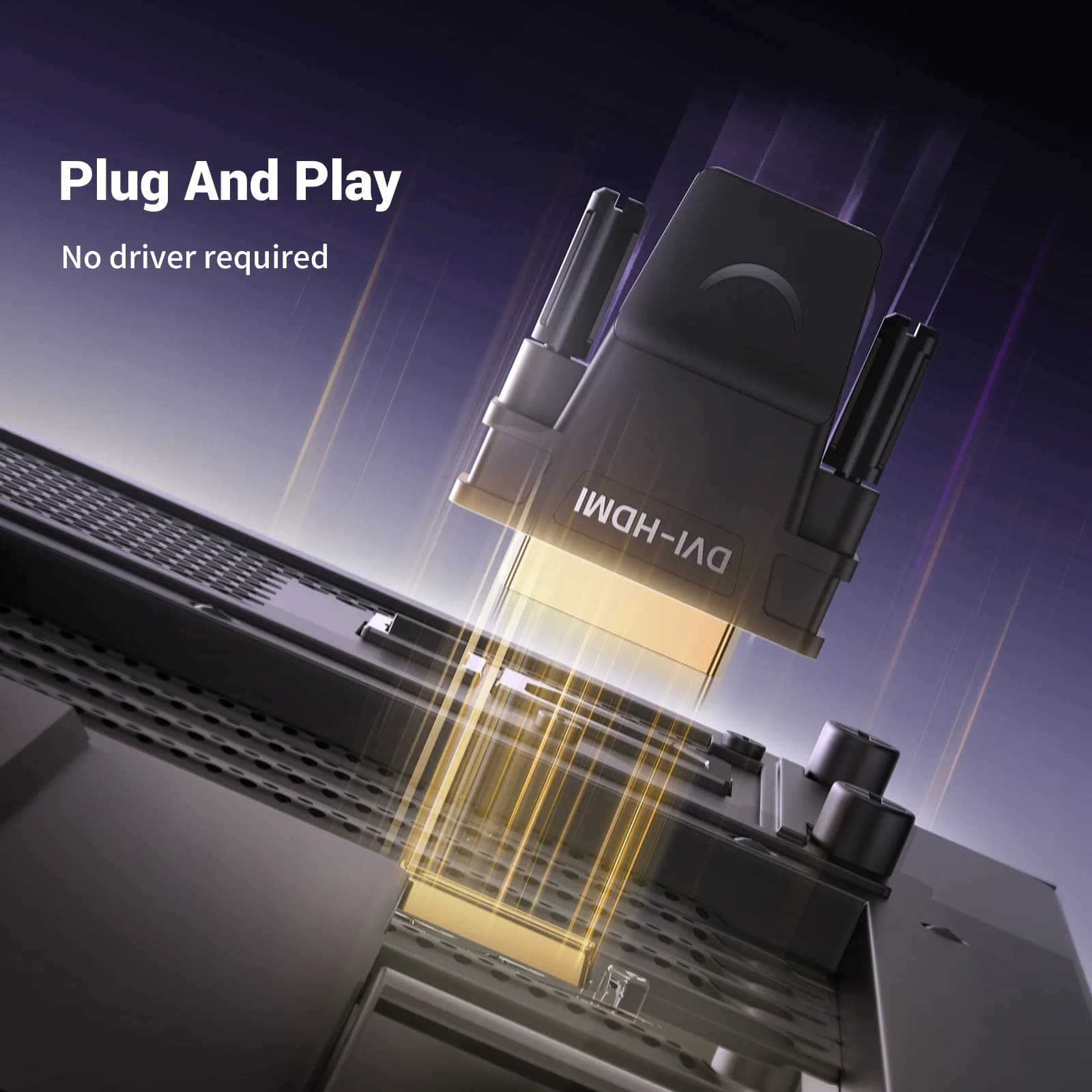 Adaptador Bidirecional DVI-D para HDMI