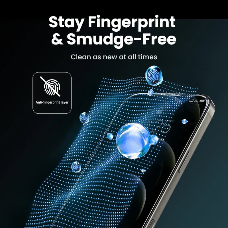 Protetor de Tela em Vidro Temperado para iPhone 16 Pro Max
