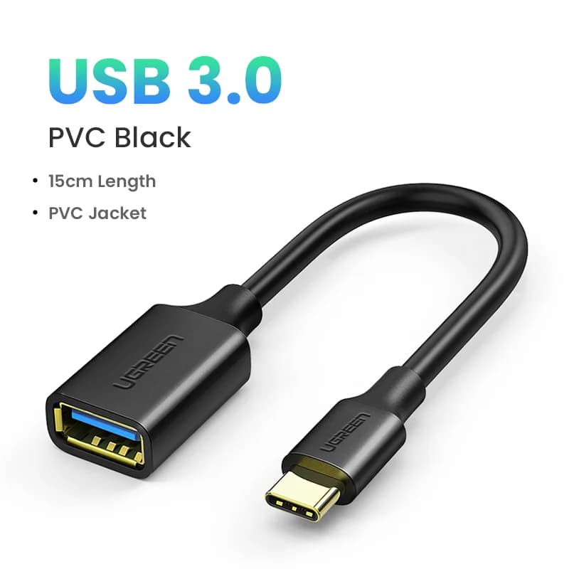 Adaptador USB-C para USB 3.0, Thunderbolt 3 OTG