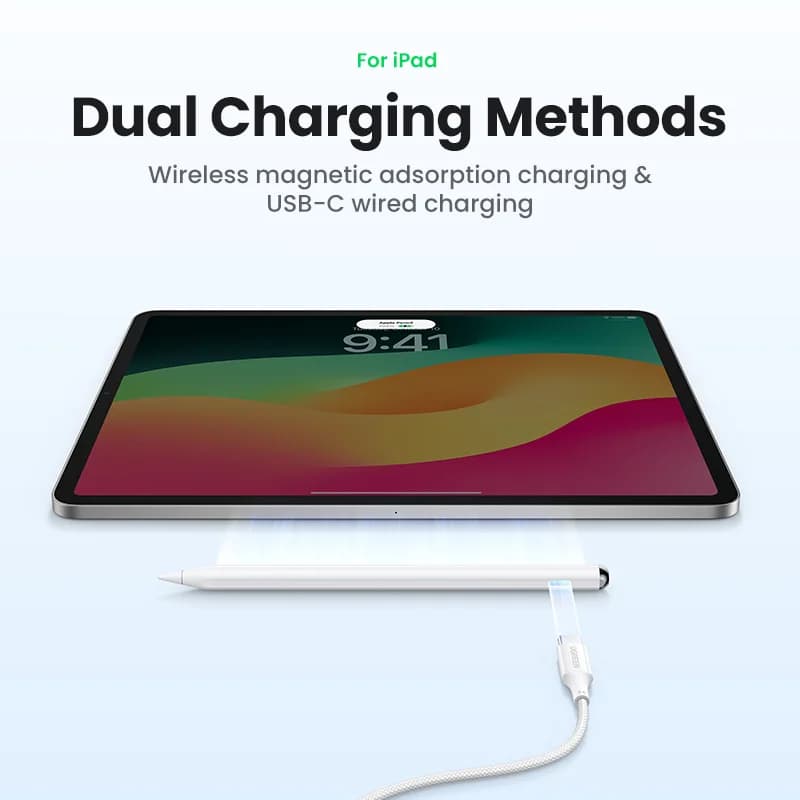 Caneta Stylus Sem Fio com Rejeição de Palma para iPad