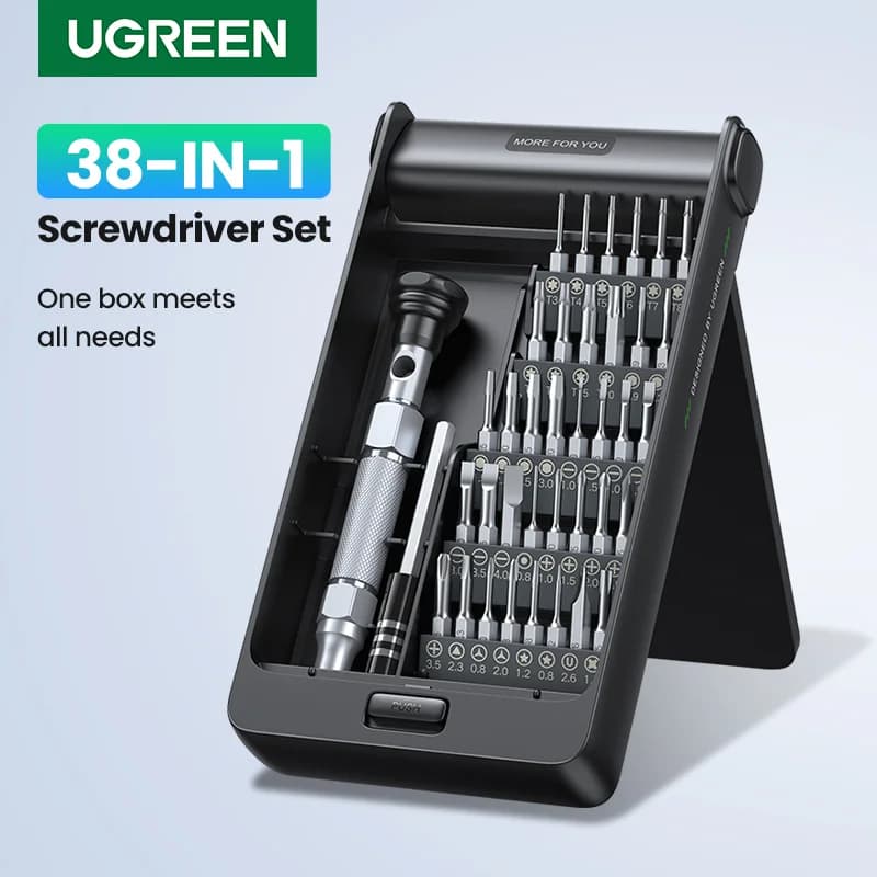 Kit Chave de Precisão 38-em-1 para Reparo Eletrônico