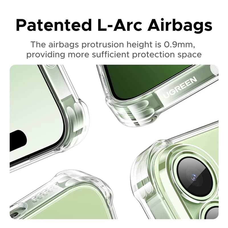 Capa Transparente Antichoque com Airbag para iPhone