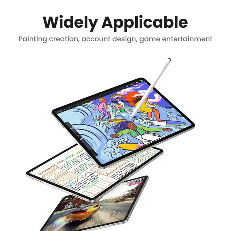 Caneta Stylus Sem Fio com Rejeição de Palma para iPad