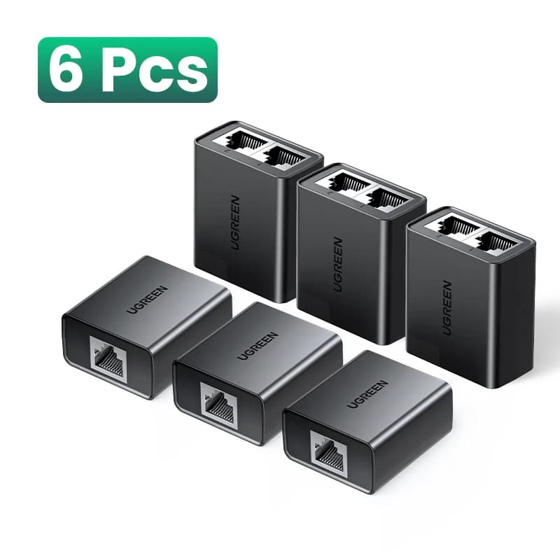 Divisor de Rede RJ45 Ethernet 1 para 2 Adaptador