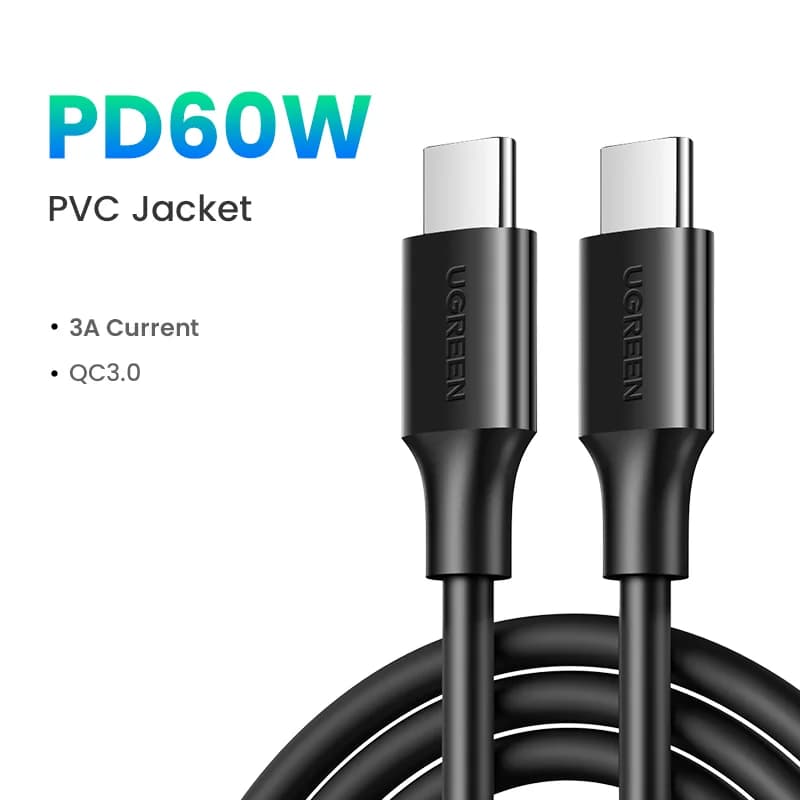 Cabo USB-C em Ângulo de 90 Graus, 100W PD, Gamer