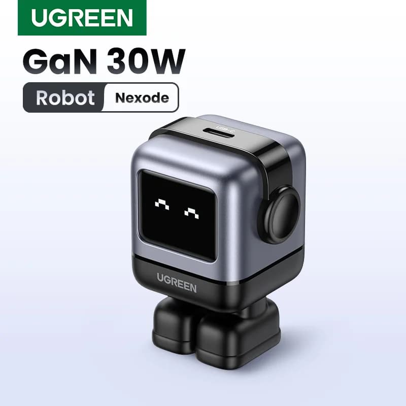 Carregador Rápido GaN USB-C 30W/65W com PPS