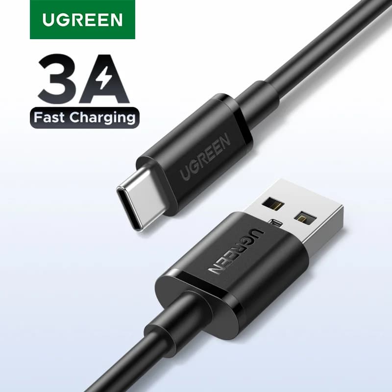 Cabo USB-A para USB-C, 3A, 0.25-3m