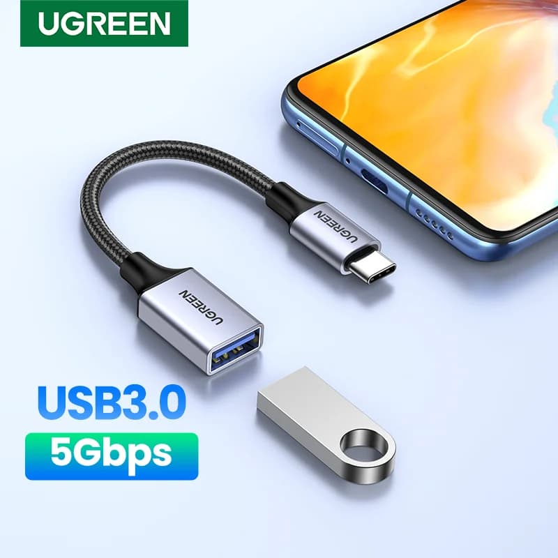 Adaptador de Dados OTG USB-C para USB 3.0