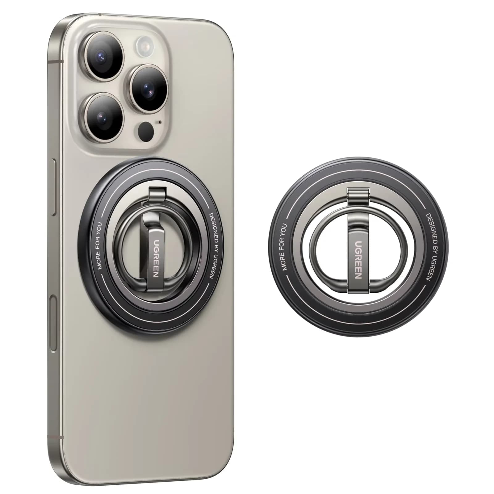 Suporte de Anel Magnético para Celular com Rotação de 360°