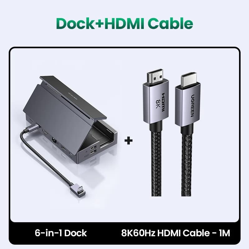 Estação de Acoplamento Steam Deck com HDMI