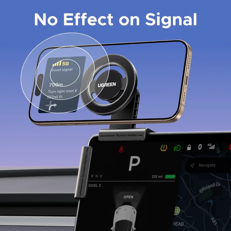 Suporte Automotivo Magnético para Tela Touch